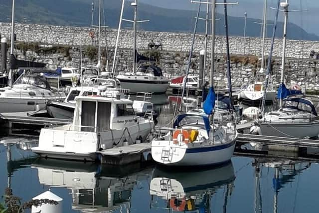 Glenarm Marina. Photo by: Local Democracy Reporting Service