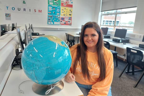 Northern Regional College Travel & Tourism student, Sarah Gilmore who has secured a place at Camp America