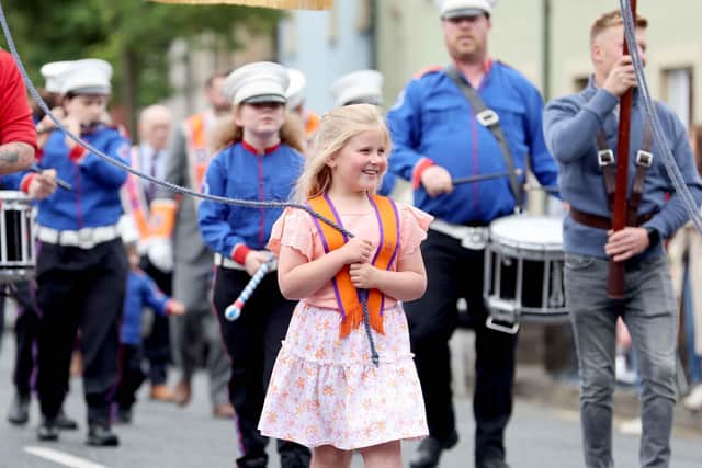 Enjoying the Braid Twelfth of July celebrations in Broughshane in 2024 .Picture: Steven McAuley/McAuley Multimedia