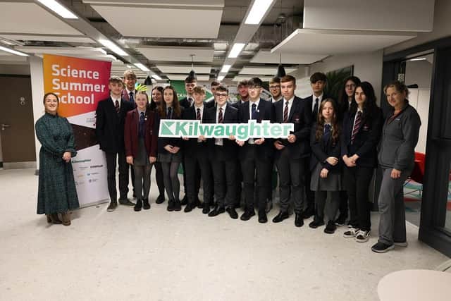 The event was organised by the Manufacturing Task Force as part of Science Summer School. (Pic: Colm McCann).