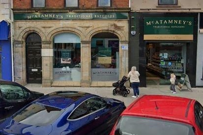 McAtamney's Traditional Butchers, Cookstown, one of five businesses from across Northern Ireland in the running for the Butcher award from the Countryside Alliance.
