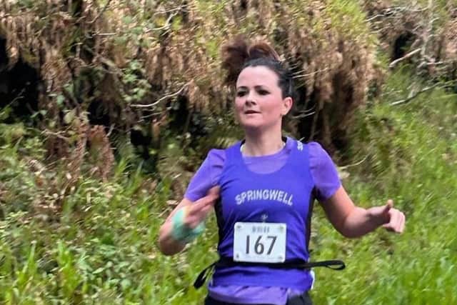 Carolyn Crawford at Slieve Martin