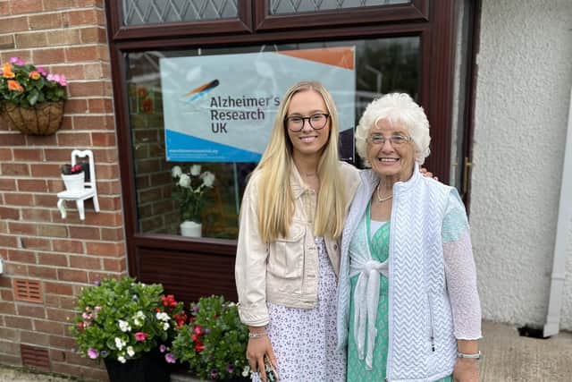 Yazmin and her granny Molly hosted a charity garden party last summer.
