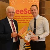 Councillor Givan and Councillor McCready are very supportive of the popular 'BeeSafe' event.