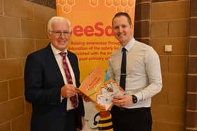Councillor Givan and Councillor McCready are very supportive of the popular 'BeeSafe' event.