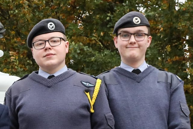 Young cadets help to launch this year's Poppy Appeal