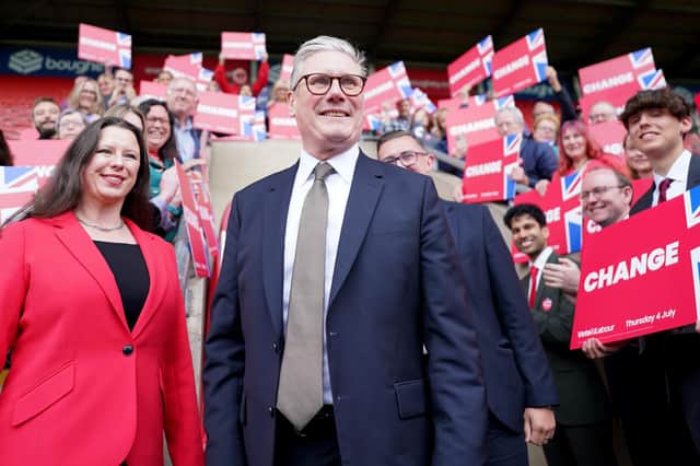 Labour Party leader Sir Keir Starmer has set out his party's vision for the country - including plans for Northern Ireland. Photo: Stefan Rousseau/PA Wire