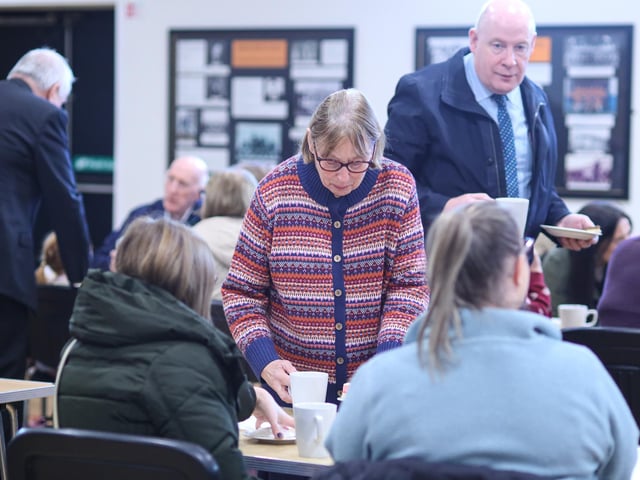 Guests who attended the Coffee Morning.
