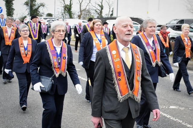 County Antrim Grand Royal Arch Purple Chapter held their twelfth triennial Church Parade and Service on March 19