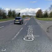 The Glenshane Road at the Lurganoose Road junction. Image: Google