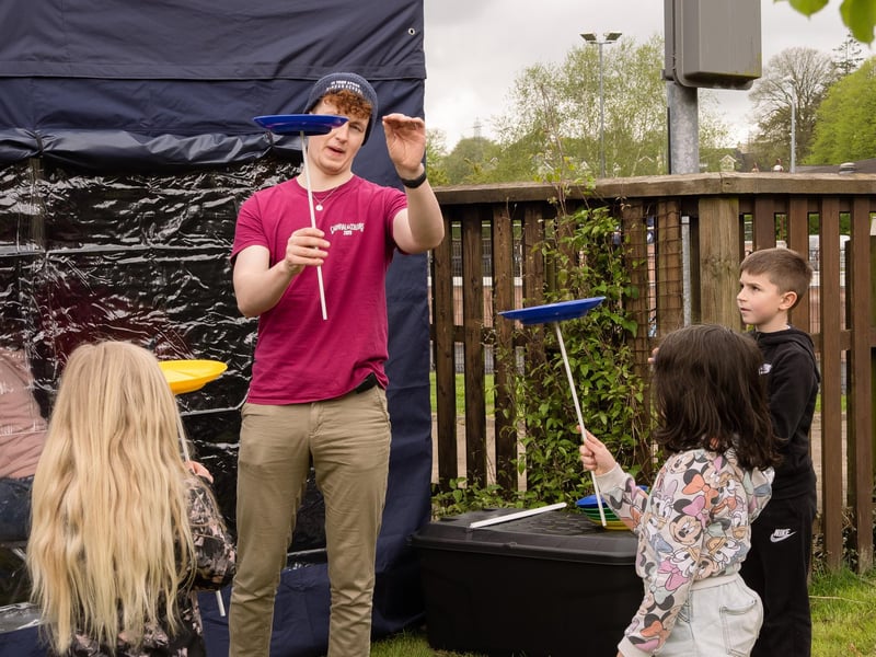 The programme of family-friendly events including kids' shows.