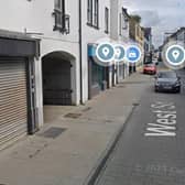 General view of West Street, Carrickfergus. Image: Google