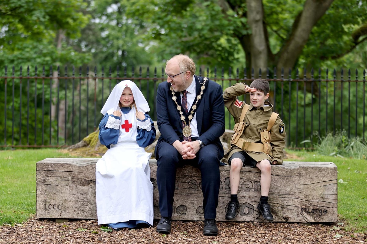 Lisburn commemorates the 80th anniversary of D-Day