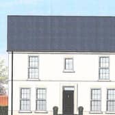 An artist’s impression of what some of the houses will look like in the new development. Credit: ABC planning portal