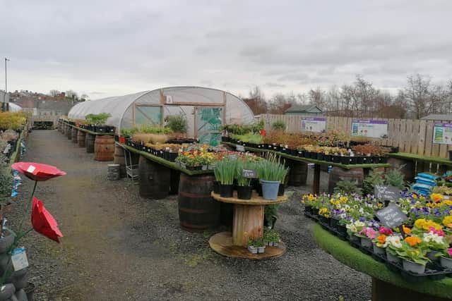 The garden centre at the AEL site is open to the public.