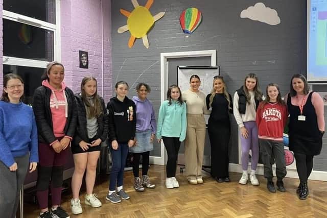Beth and Ellen recently delivered an educational talk to students at Banbridge Youth Club.