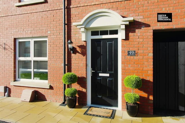 Entrance to the property with composite front door.