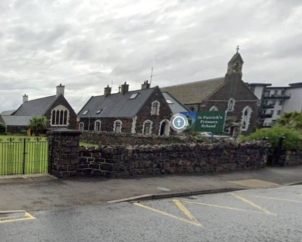 St Patrick's Primary School in Portrush sent two teams to the All Ireland finals. Credit Google Maps