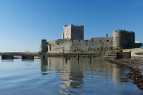Carrickfergus is County Antrim’s oldest town and one of the oldest towns in Ireland. Carrickfergus Castle, built by John de Courcy, is one of the best preserved medieval structures in Ireland and the only preserved castle of its age open to the public.