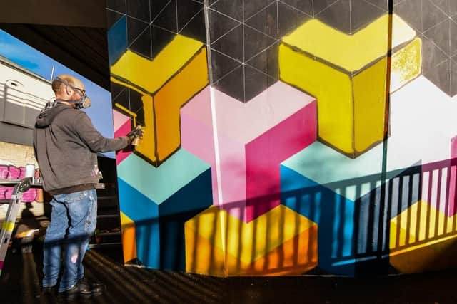 Larne Street Art Festival: artists will begin working on their creations on Friday, July 26, with members of the public invited along to the family-friendly festival party at the site on Sunday, July 28 from 2-4pm.  Photo: Mid and East Antrim Borough Council