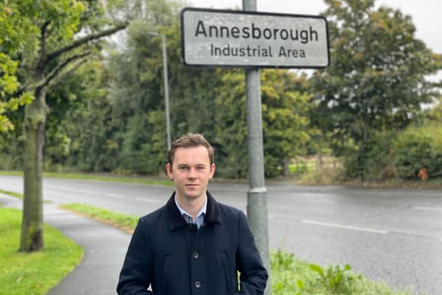 Eóin Tennyson MLA said, “Action needs to be urgently taken to improve road safety in the Annesborough Road area of Lurgan."