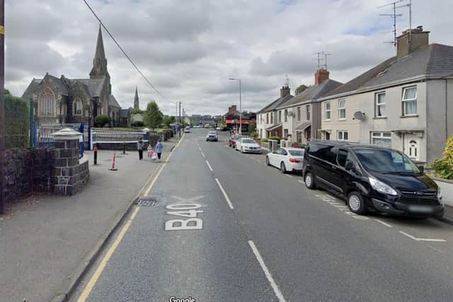 Lane closure on Castledawson Road, Magherafelt, on Monday, June 30 | Google