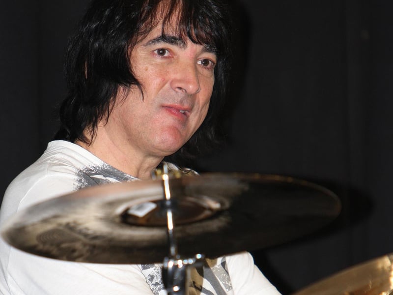 Walfredo Reyes Junior on the drums. CT15406RM