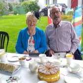 Carrickfergus residents Valerie Fairbairn, chairperson of the Charles Sheils Community,  and her husband John.