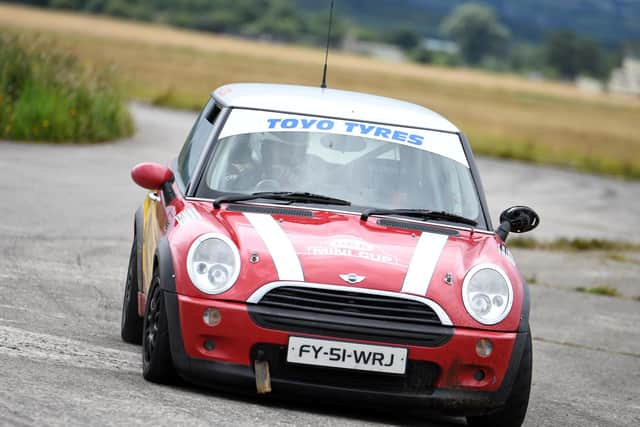 Kevin Wilson  in action. Credit Rallysport Association