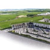 Plans for the proposed Merrow Hotel & Spa development on the Ballyreagh Road, Portstewart are continuing to move forward, according to the company behind the project. Given it’s location on the North West 200 start finish line, it is fitting that the Merrow Hotel & Spa will become the new home for the NW200 team, and will also offer exhibition space for the world famous road race.  Computer generated aerial view of the proposed Merrow Hotel & Spa