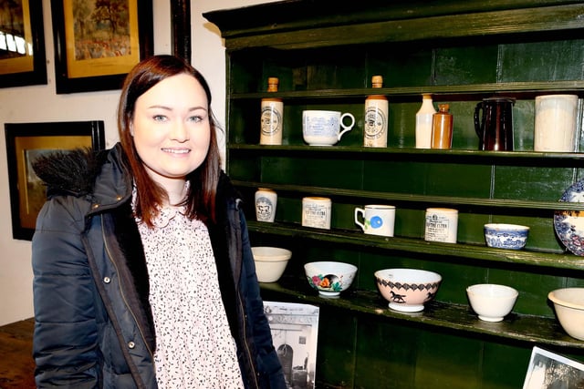 Rachel Archibald from Causeway Coast and Glens Borough Council pictured at the opening of Ballycastle Museum