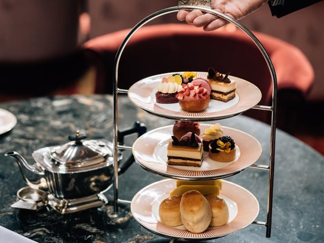 Often regarded as a must-do Belfast experience, The Merchant Hotel is believed to have perfected the afternoon tea experience. With a welcoming atmosphere, come together with friends and family alike and take in the stunning surroundings of The Great Room while treating your taste buds. Complete with delicate sandwiches, freshly baked cones, sweet and savoury treats and a wide selection of patisseries to choose from. Starting at £44.50 per person, vegetarian, vegan and nut alternative menus are available.
For more information, go to themerchanthotel.com/afternoon-tea