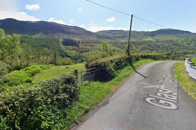 Plans for six glamping pods in Glenariff were recently submitted to the council’s planning portal. CREDIT GOOGLE MAPS