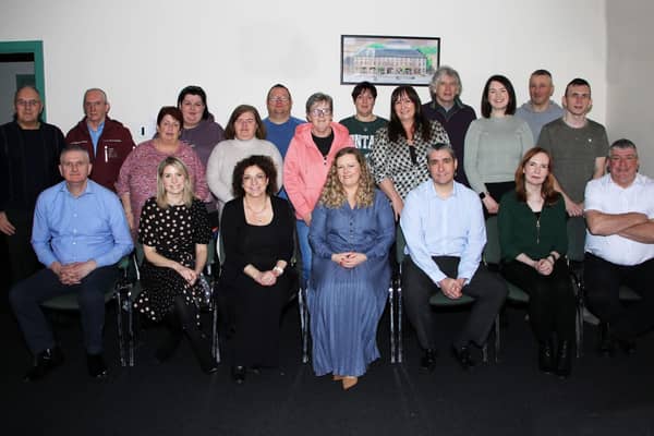 The recent meeting of the newly-formed South Down Area Housing Community Network.