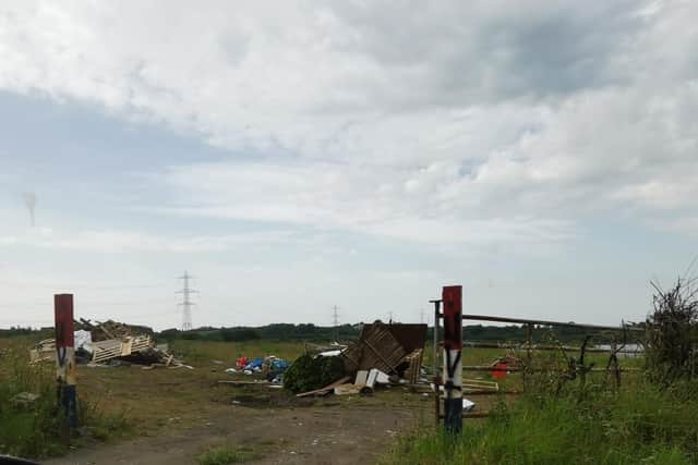 The scene at Stoneyford.