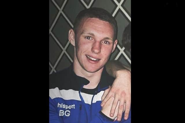 Ben Gillis, who died after a road crash on the Marlacoo Road,  Hamiltonsbawn. The incident happened on Sunday but Ben sadly died on Wednesday evening in hospital.
