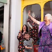 Lady Mary Peters officially opens the new Melanie Bond boutique in Dromore. Pic credit: MM Photography, Dromore