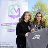 Kelly Malcolmson at the launch of her 'Happy Hoodies' campaign with Lord Mayor, Cllr Sarah Duffy and Padraig Harte (PIPS). Pic: Paul Byrne Photography.