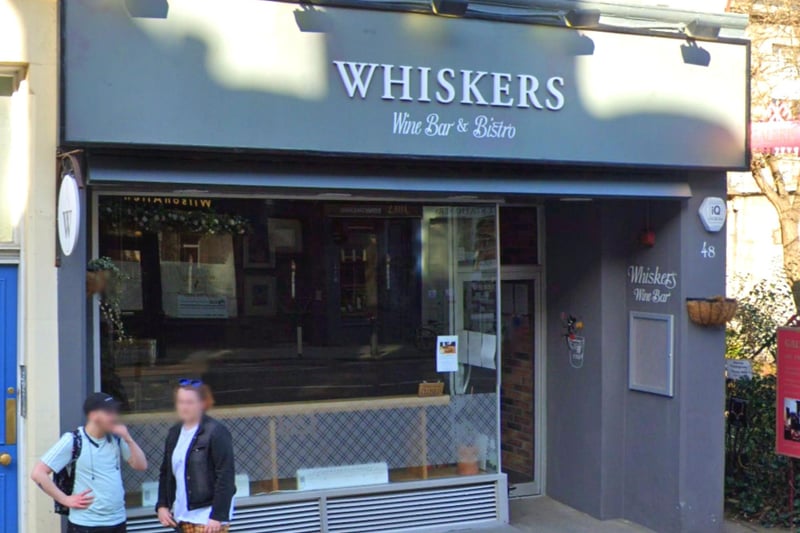 Family-owned Whiskers wine bar and bistro offers quality seasonal British cuisine, and sometimes live music while you eat. Based in Raeburn Place, they also serve breakfast and Sunday roasts. "My all time favourite Scottish restaurant," said one customer. Whiskers has 4.7 of 117 Google reviews.