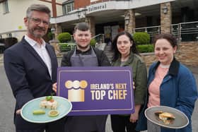 'Next Top Chef' judges Joris Minne (left), Danni Barry (second from right) and Kerry Roper. C2322518