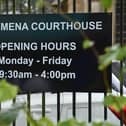 The case was heard at Antrim Magistrates Court, sitting in Ballymena. Picture by: Arthur Allison/Pacemaker Press.