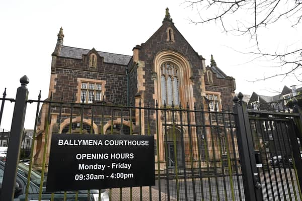 The case was heard at Antrim Magistrates Court, sitting in Ballymena. Photo: Pacemaker