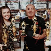 Dairine McCaughley and Sophie Doyle previous winners of Craigavon and District Stars in their Eyes.