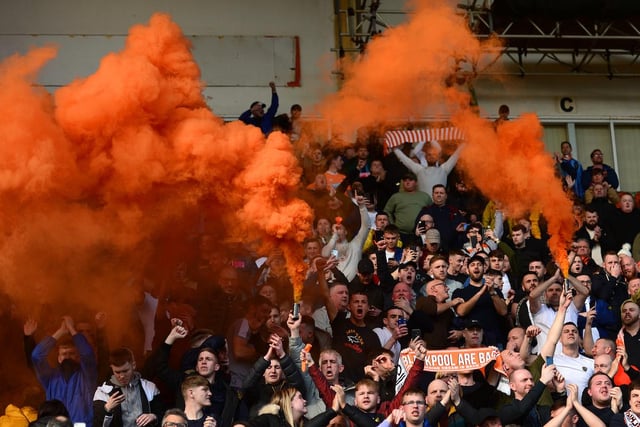 It was a day that will live long in the memory of Blackpool fans