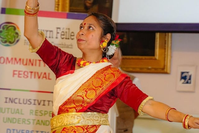 Rani Gomes, Bangladeshi Dancer performed at the event