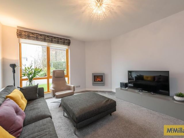 Bright and spacious living area.