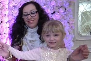Nadia and her mother Aleksandra Wahab. Photo submitted by PSNI.