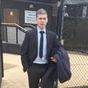 Caolan Murray pictured at a previous appearance at Craigavon Magistrates Court.