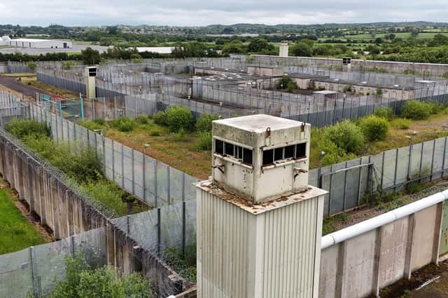 The former H Block at the Maze prison at Long Kesh near Lisburn. Photo: Niall Carson/PA Wire