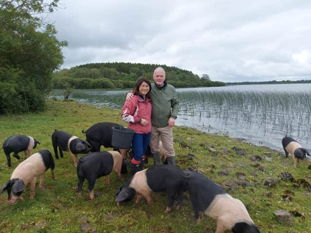 TV chef Suzie Lee learns more about Northern Ireland's rich food heritage. Picture: BBC